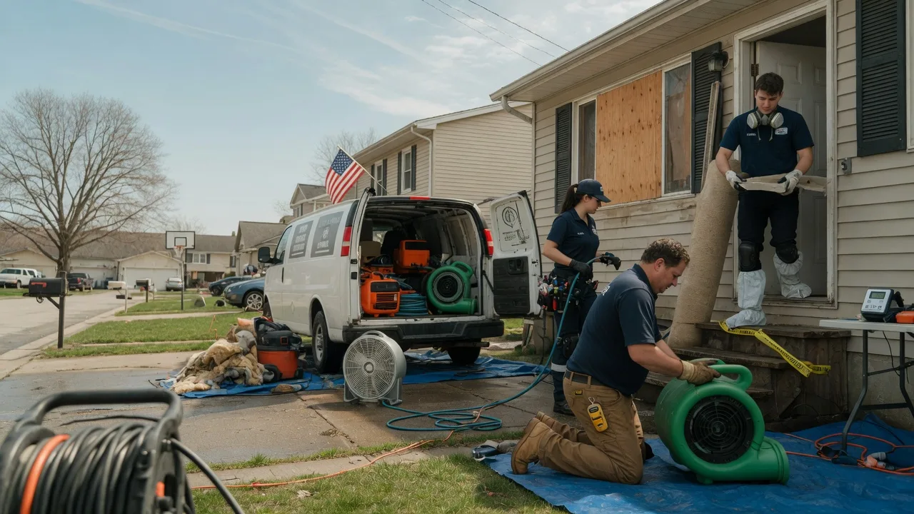 Water Damage Restoration in Lewisburg, OH near me